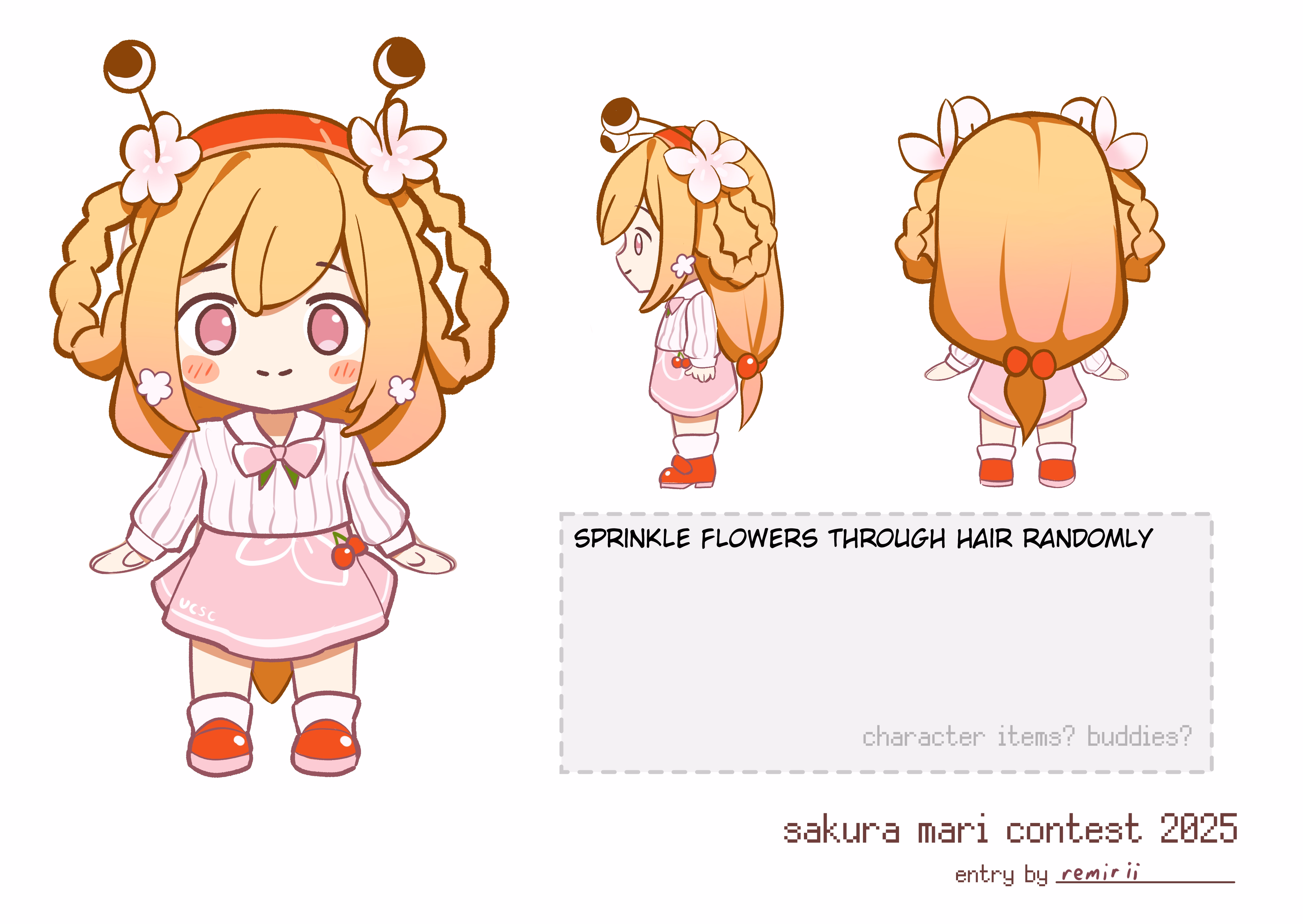 winning sakura mari design